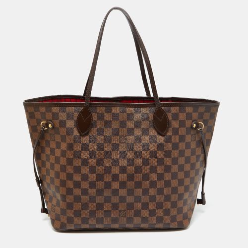 Damier Ebene Canvas Neverfull MM Bag - Louis Vuitton - Modalova