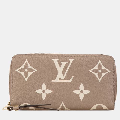 Louis Vuitton Brown Monogram Giant Empreinte Zippy Wallet - Louis Vuitton - Modalova