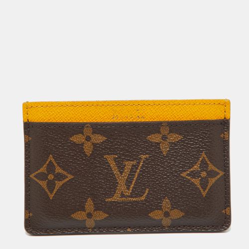 Louis Vuitton Yellow Monogram Canvas Card Holder - Louis Vuitton - Modalova