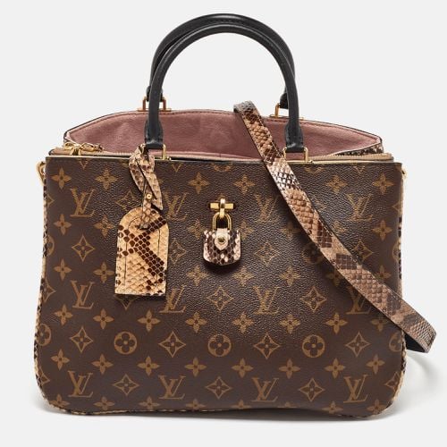 Louis Vuitton Monogram Canvas Python Millefeuille Bag - Louis Vuitton - Modalova