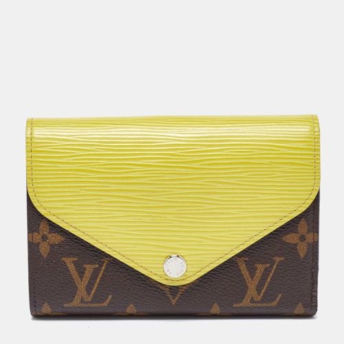 Louis Vuitton Yellow Epi Leather and Monogram Canvas Marie-Lou Wallet - Louis Vuitton - Modalova