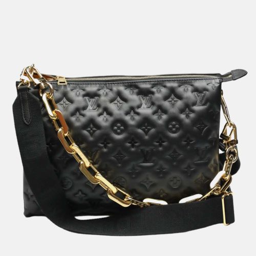 Louis Vuitton Black Monogram Embossed Leather Coussin MM Shoulder Bag - Louis Vuitton - Modalova