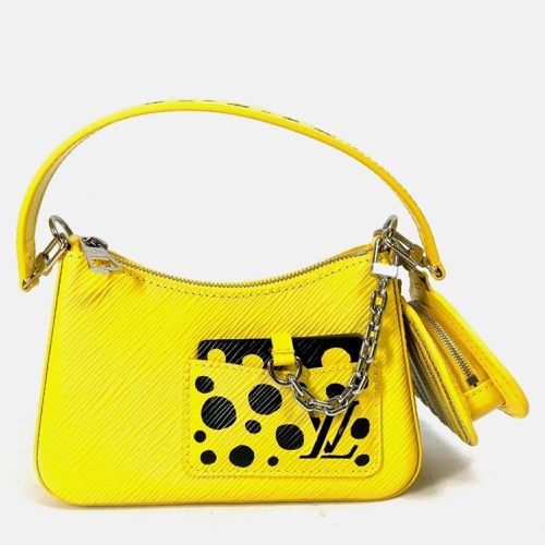 Louis Vuitton X Kusama Yayoi Yellow Epi Marly Mini Shoulder Bag - Louis Vuitton - Modalova