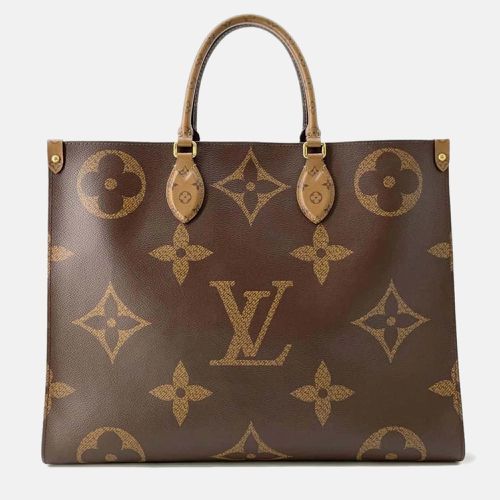 Louis Vuitton Brown Canvas GM Onthego Tote Bag - Louis Vuitton - Modalova