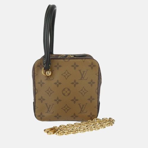 Louis Vuitton Brown Reverse Monogram Canvas Square Shoulder Bag - Louis Vuitton - Modalova