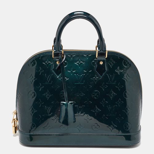 Louis Vuitton Bleu Nuit Monogram Vernis Leather Alma PM Bag - Louis Vuitton - Modalova