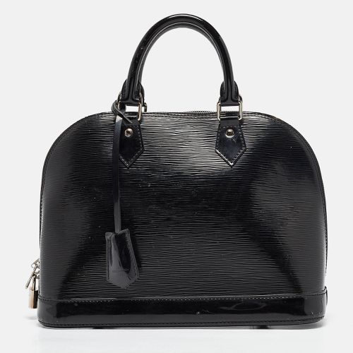 Louis Vuitton Black Epi Patent Leather Alma PM Bag - Louis Vuitton - Modalova