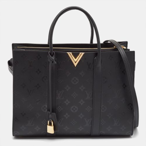 Louis Vuitton Black Monogram Cuir Plume Very Tote GM Bag - Louis Vuitton - Modalova