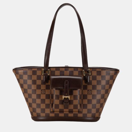 Louis Vuitton Brown Damier Ebene Manosque PM - Louis Vuitton - Modalova