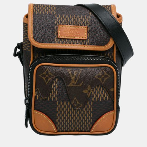 Louis Vuitton Brown Nigo Giant Damier Ebene Monogram Nano Amazone - Louis Vuitton - Modalova