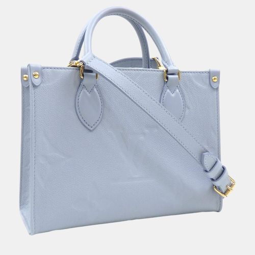 Louis Vuitton Blue Monogram Empreinte On the Go PM Tote Bag - Louis Vuitton - Modalova