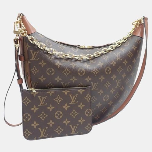 Louis Vuitton Monogram Reverse Loop Hobo Chain Half Moon Shape Shoulder Bag - Louis Vuitton - Modalova