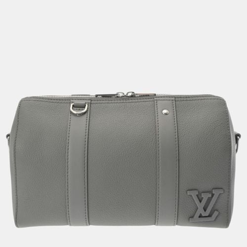 Louis Vuitton Grey Taurillon Leather Aerogram City Keepall Shoulder Bag - Louis Vuitton - Modalova