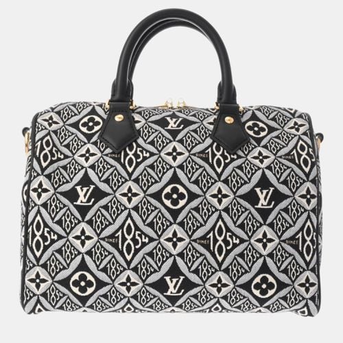 Louis Vuitton Noir Monogram Jacquard Speedy Bandouliere 25 Handbag - Louis Vuitton - Modalova