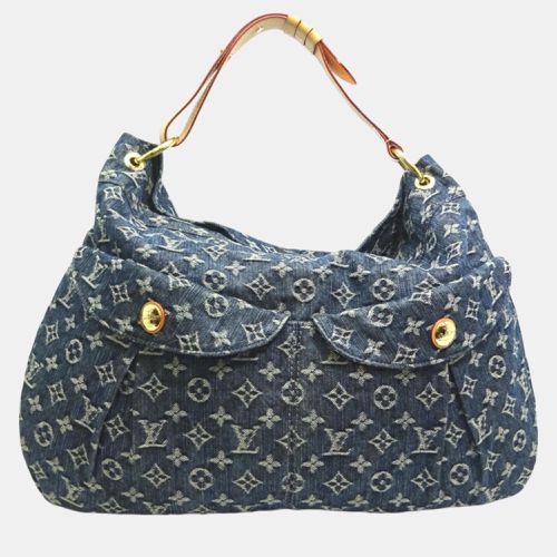 Louis Vuitton Monogram Denim Blue Daily GM Shoulder Bag - Louis Vuitton - Modalova