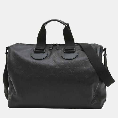 Monogram Shadow Speedy Bandouliere 40 Leather Noir Bag - Louis Vuitton - Modalova