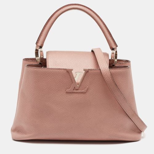 Magnolia Taurillon Leather Capucines PM Bag - Louis Vuitton - Modalova