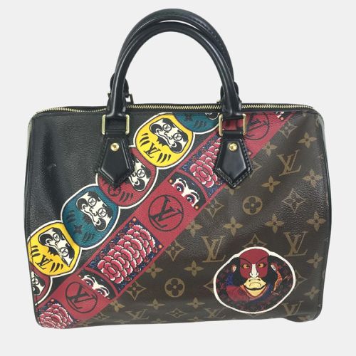 Louis Vuitton Brown Monogram Kansai Yamamoto Daruma Kabuki Mini Duffle Bag - Louis Vuitton - Modalova