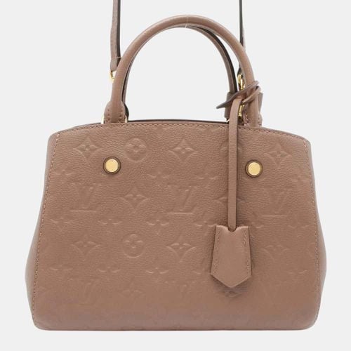 Louis Vuitton Monogram Empreinte Montaigne Bb Handbag - Louis Vuitton - Modalova