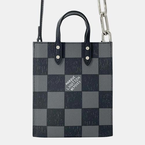 Louis Vuitton Black Damier Checkerboard Sac Plat Xs Shoulder Bag - Louis Vuitton - Modalova