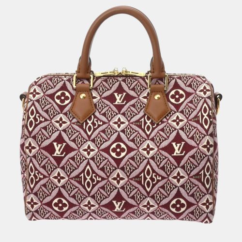 Louis Vuitton Bordeaux Monogram Jacquard Speedy Bandouliere 25 Bag - Louis Vuitton - Modalova