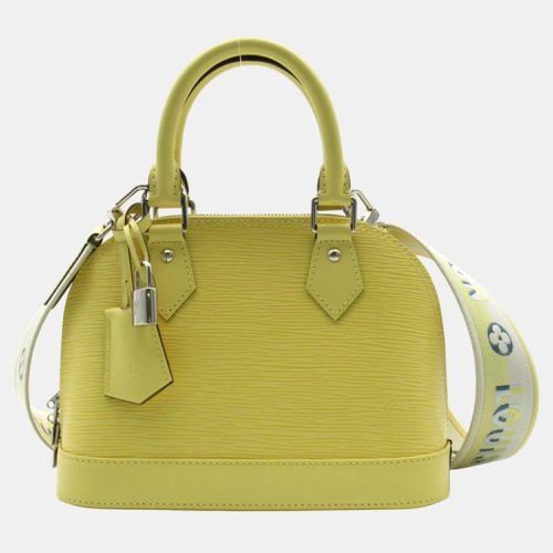 Louis Vuitton Pastel Yellow Epi Calfskin (Cowhide) Alma Bb bag - Louis Vuitton - Modalova