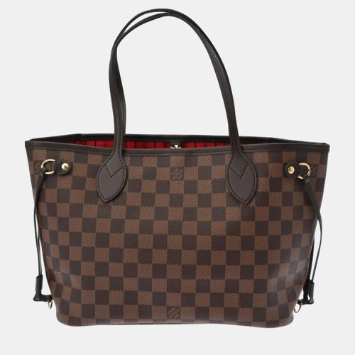 Louis Vuitton Damier Neverfull Pm Brown Canvas Handbag - Louis Vuitton - Modalova