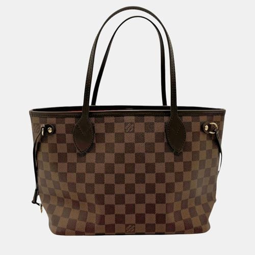 Louis Vuitton Canvas Brown Damier Neverfull Pm Handbag - Louis Vuitton - Modalova