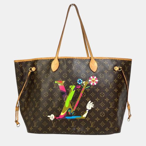 Louis Vuitton Brown/Pink Murakami Takashi-Moca Tote Bag - Louis Vuitton - Modalova