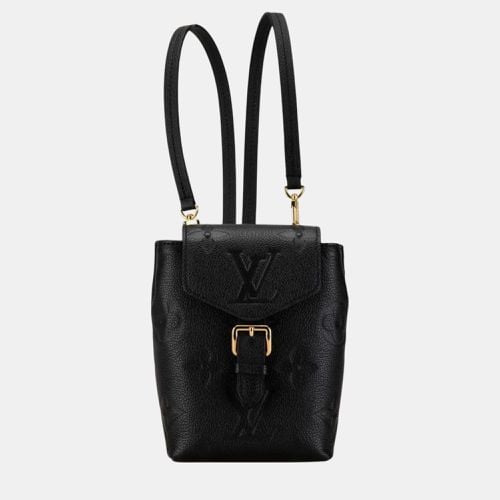 Louis Vuitton Noir Black Calf Leather Monogram Empreinte Tiny Backpack - Louis Vuitton - Modalova