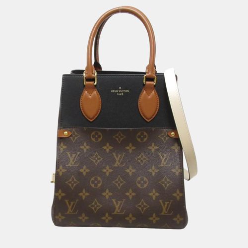 Monogram Pvc Coated Canvas Fold Tote MM Shoulder Bag - Louis Vuitton - Modalova