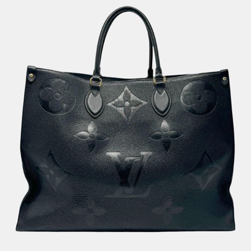 Louis Vuitton Leather Black Gold Monogram Empreinte On The Go Gm Handbag - Louis Vuitton - Modalova