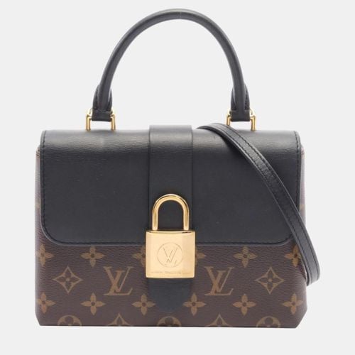 Louis Vuitton Coated Canvas Leather Brown Black Rocky Bb Monogram Noir Handbag - Louis Vuitton - Modalova