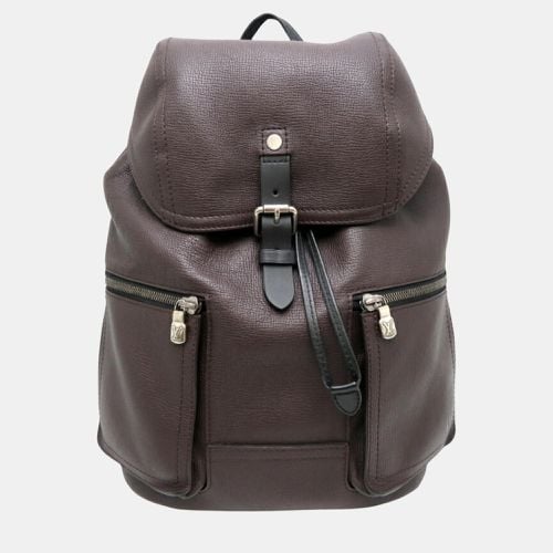 Louis Vuitton Leather Maroon Utah Canyon Backpack - Louis Vuitton - Modalova