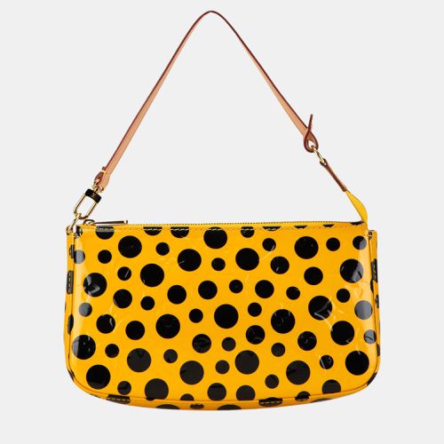 Louis Vuitton x Yayoi Kusama Yellow Monogram Vernis Dots Infinity Pochette Accessoires - Louis Vuitton - Modalova