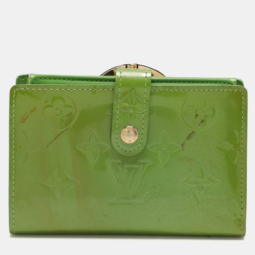 Louis Vuitton Vert Tonic Monogram Vernis Port Feuille Vienoise French Purse Wallet - Louis Vuitton - Modalova