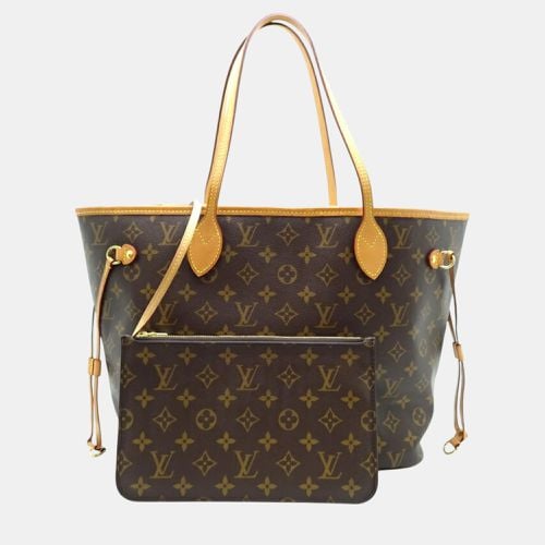 Louis Vuitton Monogram Brown Neverfull Mm Tote Bag - Louis Vuitton - Modalova