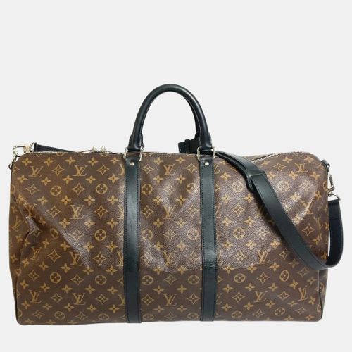 Louis Vuitton Brown X Black Monogram macassar Duffle Bag - Louis Vuitton - Modalova