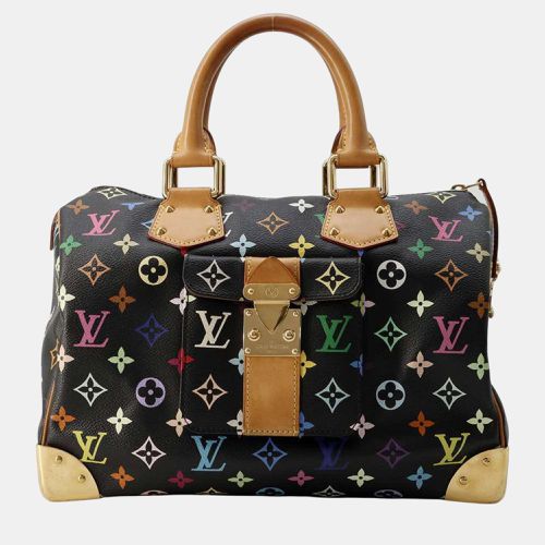 Louis Vuitton Black Monogram Multicolor Speedy 30 Handbag - Louis Vuitton - Modalova