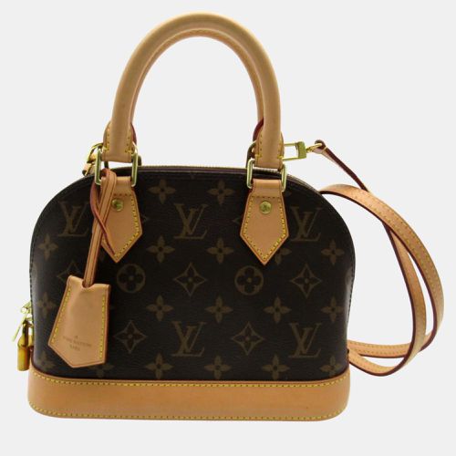 Louis Vuitton Brown Monogram Pvc Coated Canvas Alma Bb Shoulder Bag - Louis Vuitton - Modalova