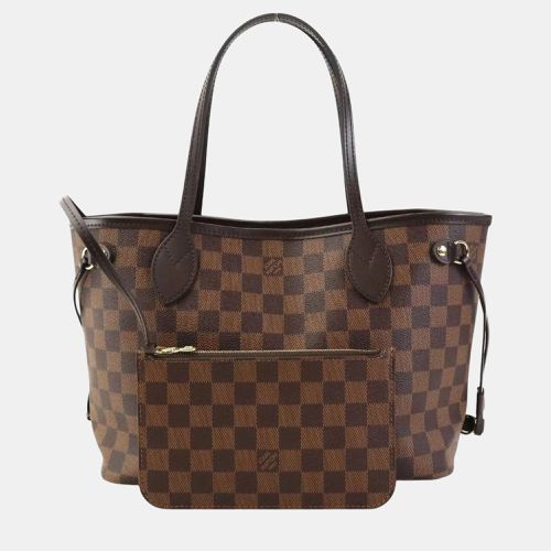 Louis Vuitton Damier Neverfull Pm Canvas Ebene Tote Bag - Louis Vuitton - Modalova