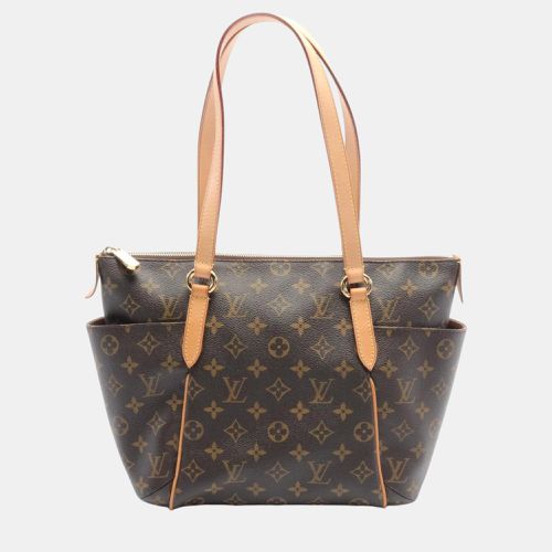 Coated Canvas Leather Totally Pm Monogram Tote Bag - Louis Vuitton - Modalova