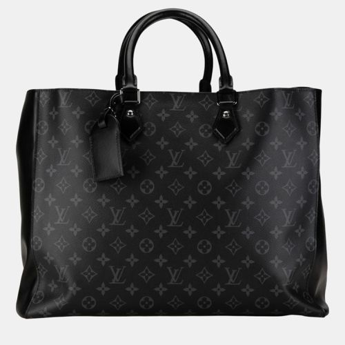 Grey Pvc Leather Monogram Eclipse Grand Sac Tote Bag - Louis Vuitton - Modalova