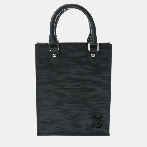 Noir Leather Epi Petite Sac Plat Bag - Louis Vuitton - Modalova