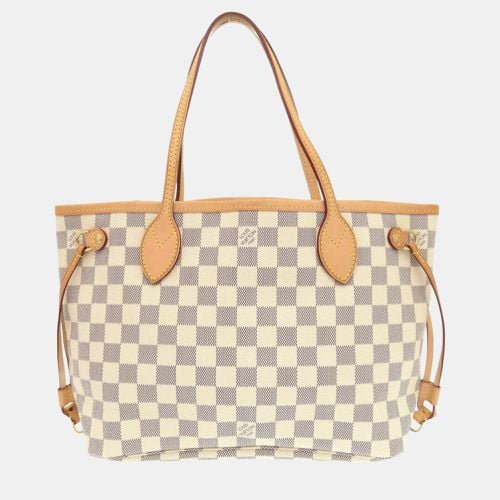 Louis Vuitton Damier Azur Neverfull Pm Tote Bag - Louis Vuitton - Modalova