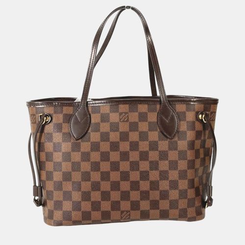 Louis Vuitton Ebene Brown Damier With Pouch Tote Bag - Louis Vuitton - Modalova