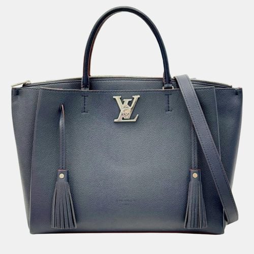 Louis Vuitton Leather Navy Rock Meat Bag - Louis Vuitton - Modalova