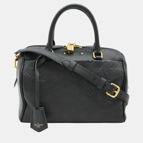 Louis Vuitton Noir Monogram Empreinte Speedy Bandouliere 25 Nm Handbag - Louis Vuitton - Modalova