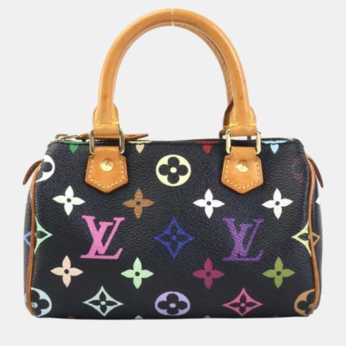 Louis Vuitton Black Gold Monogram Multicolor Speedy Handbag - Louis Vuitton - Modalova