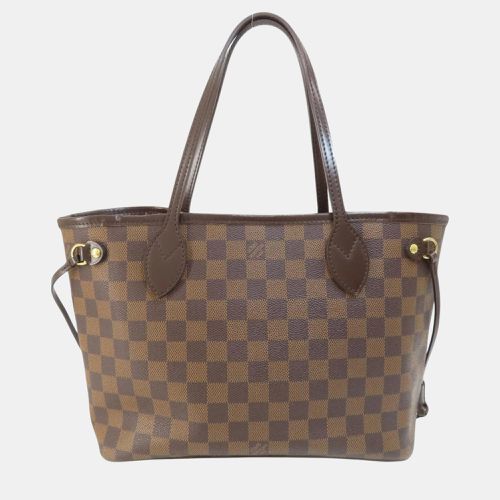 Damier Canvas Neverfull Pm Tote Bag - Louis Vuitton - Modalova